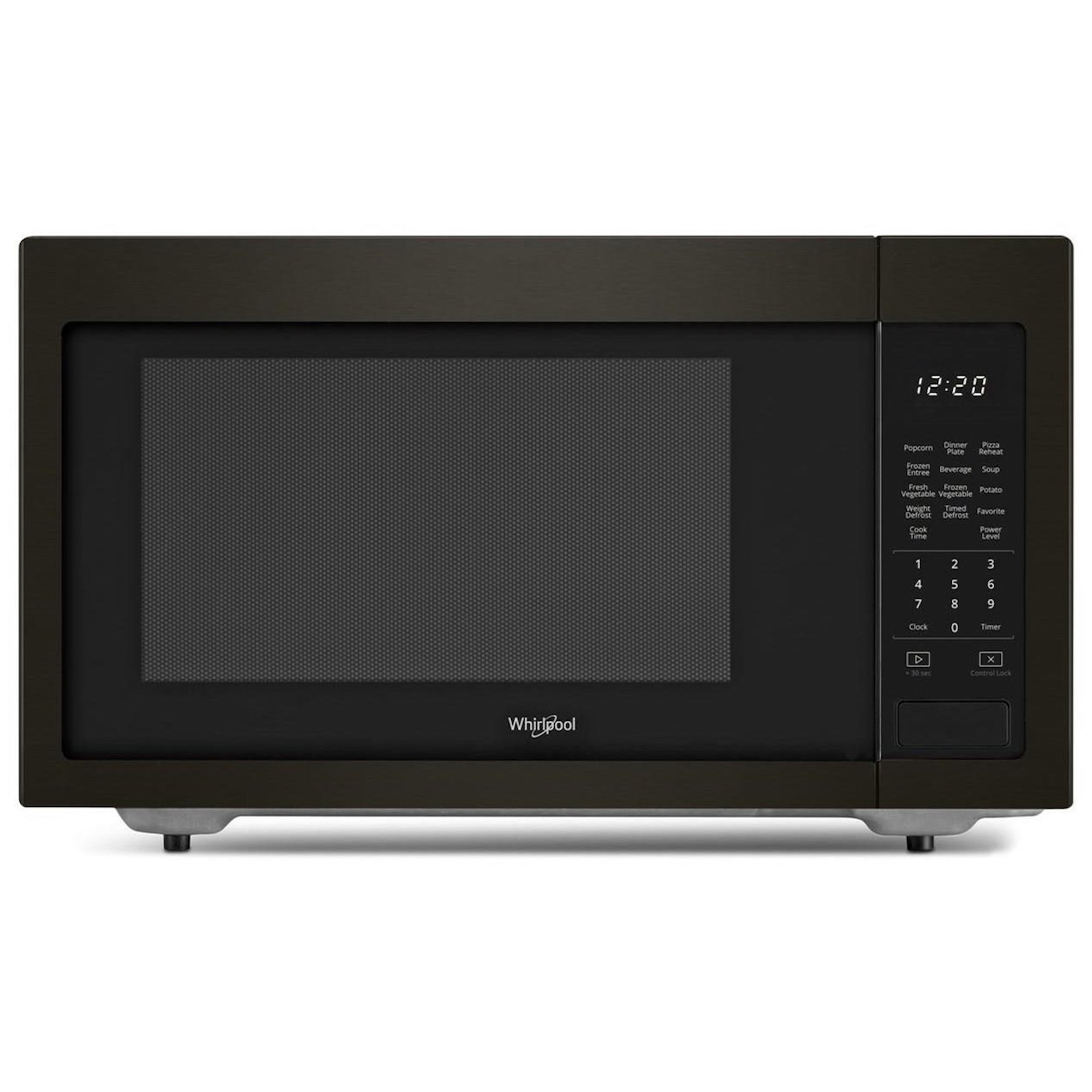 Whirlpool WMC30516HV 1.6 cu. ft. Countertop Microwave with 1,200Watt Cooking Power Furniture